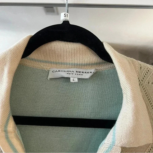 Cream Button-Up Women's Sweater - Picture 2 of 4